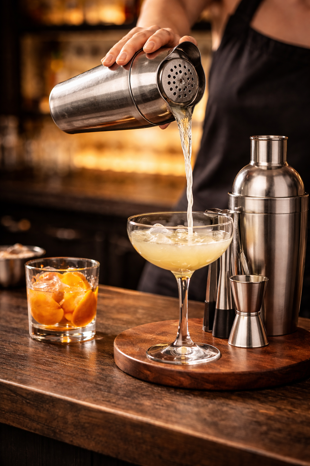 Stainless Steel Cocktail Shaker Set